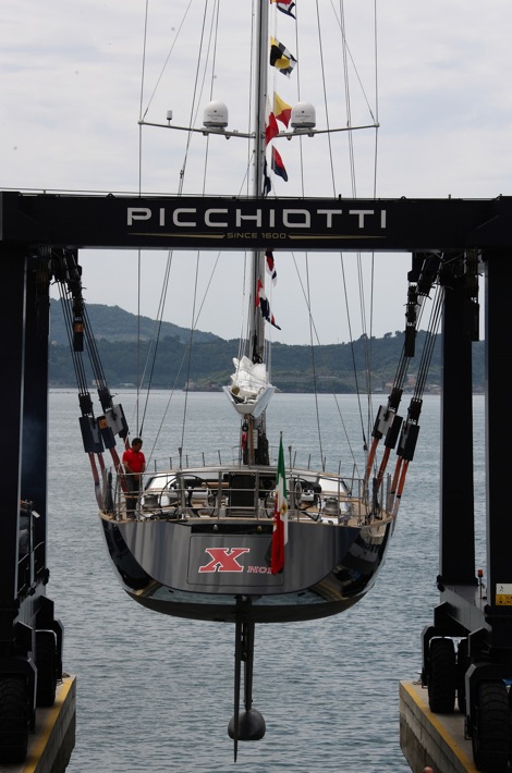 Image for article Perini Navi launches 30.65m carbon fibre sloop 'Xnoi'